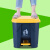 垃圾桶大号脚踩脚踏式户外环卫商用带盖分类垃圾箱86L45L 30L黄盖灰桶脚踏桶两卷垃圾袋