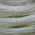 絮实 涤纶编织绳 篷布绳 包芯绳 尼龙绳 白色 6毫米粗 100米1捆