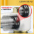 铸固 真空发生器 管式集成安装一体式气动多级大吸力吹管直通产生器 ZH15DLA-08-10-10 