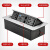 弹起式多功能多媒体桌面插座会议台面信息线盒插座盒 hdmi免接线 R201黑色