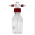 定制螺口洗气瓶GL45气体洗瓶缓冲瓶密封耐腐250/500/1000ml安全瓶 2000ml红盖整套