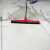 雨杨红色地刮地面刮水器海绵地板大号刮子卫生间魔术扫水扫把 30cm (杆长125cm)