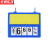 京洲实邦 挂式展示牌 超市生鲜安全防水双面价格挂牌 蓝色10个装ZJ-1382