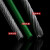 绿皮镀锌铁钢丝绳透明包塑带皮绿皮晾衣绳细软皮钢绞线包胶涂塑 绿皮-5mm 1m