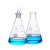 三角烧瓶锥形瓶 耐高温高硼硅玻璃具塞锥形瓶 25/50/100/250/500/1000ml可选带塞 10ml