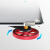 3D打印机组件热床调平配件创想 Ender打印机金属红色手拧调平螺母 10*25 黄色弹簧(4个装)