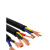 电缆线3芯4芯5芯国标 芯大功率电源线护套线户外线防水防冻晒 4芯6.0平方毫米/3+1型(每米单价