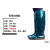 沸耐笙 XJY-123 PVC防水过膝塑胶平跟雨鞋 43cm军绿38 1双