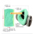【好物推荐】定制日本重松DR28su2k防尘口罩配件面具呼吸阀密封圈塑料布头带零件 滤棉压盖1对 (单独拍下