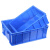 海斯迪克 HKCL-623 塑料零件盒五金工具盒周转箱 仓库物料收纳盒 8号蓝色245*170*75mm