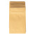 稳斯坦 W5620 (100只)黄牛皮镀铝箔自立自封袋 茶叶干果包装密封袋子 13*18.5+4
