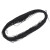 稳斯坦 W5648 (100米)黑色乳胶弹力绳 松紧绳子皮筋绳圆松紧带 黑色2mm