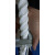 适用于尼龙绳耐磨船用三股高强丙纶涤纶缆绳捆绑绳刹车绳游艇绳pp 丙纶24毫米100米