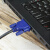 VGA3+6高清线 D-sub视频线 电脑主机显示器屏连接线 投影仪视频线 VGA线3+6 蓝头 3米
