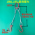 钢丝绳吊索具压制钢丝绳组合吊具起重吊钩索具二肢三肢四肢 浅灰色 2吨0.5米2腿钢管