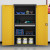 金兽防静电工具柜GC3925车间置物柜零件柜单抽三层板灰黄色