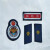 坚弓适用于救援备勤服标志专职救援队配饰领章衔臂章胸徽背包贴徽章 21消防领花