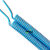 双排多排TPU聚氨酯高弹性耐磨弹簧气动软管 并排双色伸缩螺旋气管 拍配套公母接头