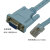 USB转串口9针 路由交换机思科配置线usb转rs232串口console调试线 DB9母转RJ45转换线1.8米 DY-D1683