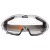 成楷科技（CK-Tech）防护眼镜 CKY-136FW-BLK 防飞溅防尘防风防雾透气型 黑框透明片1副