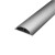 美奥帮 铝合金线槽 防踩线槽 半弧形地板地面穿线用 金属线槽 长度1米（7号）