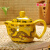 JPHZNB景德镇陶瓷茶壶单壶 青花瓷带过滤网水壶 大号双层茶具泡茶壶 双层玲珑牡丹单壶