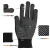 Golmud 劳保手套 防滑手套 3双ST530 开车 点胶 耐磨 工作防护 工地 手套 全指手套黑色