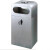 感力 BXG-LJTD 不锈钢垃圾桶户外立式方形垃圾箱单箱体带烟灰缸果皮箱 400*320*800