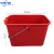 中环力安 酒店保洁打扫卫生清洁水桶 红色单桶ZHLA-8407