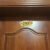 门牌号码定门牌贴出租房宿舍宾馆楼层数字标识牌亚克力番茄 106 长19厘米X高9厘米