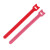 海斯迪克 魔术贴扎带 电线网线整理束线带 自粘式理线带捆绑带 红色 50条 HKHE-06
