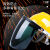 配安全帽式支架面屏面罩防护冲击头戴式焊帽电焊工专用烧氩弧焊接 绿色 面屏+支架