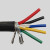 国标铜阻燃五六芯RVVP5 6 7芯*0.3 0.5 0.75屏蔽信号控制电缆线 7芯0.5平方(1米)