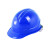 THOVER定制国标工地帽透气加厚建筑工程施工头帽领导头盔男定做印字 V型ABS加厚-一指键：蓝色
