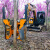 常青移树机 挖掘机改瓣式液压起树铲大型带土球起苗机自动挖树机 C100机头