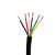 RONGLAN AVVR电缆信号护套电源线AVVR6芯0.2平黑色100米