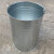 户外垃圾桶内胆果皮箱内筒不锈钢镀锌板玻璃钢定制内桶铁皮定做 圆桶35*48CM高