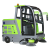 驾驶式扫地机大型封闭式扫地车工厂车间用电动工业清扫车 DW2000B锂电版