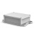L01-100-75铝合金防水适配器外壳铝室外仪表仪器盒子铝型材电源逆变器壳体防水设备电源盒 A 100-75-45 银白壳体+银白端盖