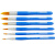樱花(SAKURA)尼龙画笔毛笔水彩水粉丙烯油画笔 NF10-P （平10号）平头
