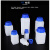 安达通 塑料蓝盖方瓶 实验室大口塑料样品瓶加厚方形试剂瓶螺口密封 1000ml一个 