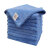 者也 清洁抹布 加厚加大快速吸水高效擦灰物业保洁洗车毛巾 蓝色10条装30*30CM