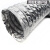 欧杜（oudu） 加厚铝箔通风管排风管伸缩软管风机排气管；直径125mm拉长7米
