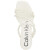 卡尔文·克莱恩（Calvin Klein）Ileyia 女式仿皮小猫头滑跟凉鞋 white US 9(中国 41)