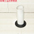 适用暖气管道i防护圈PVC水管排水管遮丑盖空调洞管道遮挡塑料装饰盖板 114黑色