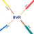 国标珠江电线2.5线4平方1.5 6 10软电线家装阻燃BVR软线京昂 多股BVR-1.5平方100米(双色)
