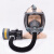 防毒面具全面罩喷漆甲醛农药电动送风式防毒面具长管呼吸器防尘 700单独面具