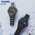 卡西欧（CASIO） EDIFICE EFB-509商务男表 IP涂层防水男士手表人造蓝宝石镜面 EFB-509GY-1AVUPR轻熟商务