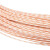 京梯 黄腊管 阻燃耐高温绝缘电工电线保护套管加厚玻璃纤维管 4mm*0.9m（15根） 单位：包