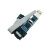 定制定制定制USB AVR JTAG 仿真器 AVR-USB下载器 下载线芯片硬件仿真过流保护